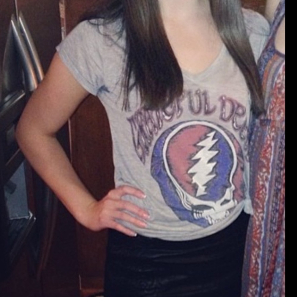 Lauren Moshi- Grateful Dead, Steal Your Face tee
